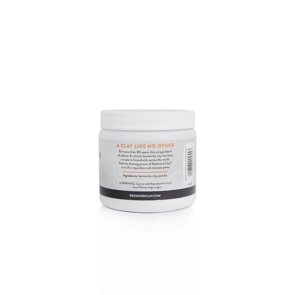 REDMOND Clay - Bentonite Clay of 1000 Uses, Soothing Facial Mask, 10 Ounce (1 Pack)