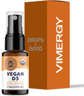 Vimergy Vegan D3 – Benefits Immune Function* – USDA Certified Organic, Vegan, Gluten-Free – 1000IU/Servings, 96 Servings