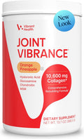 Vibrant Health, Joint Vibrance, Comprehensive Joint and Cartilage Support, Orange Pineapple, 21 Servings