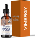 Vimergy USDA Organic Atlantic Dulse Liquid – Antioxidant Support* – Promotes Free Radical Protection* – Vegan, Gluten-Free – 55 Servings (55 mL)