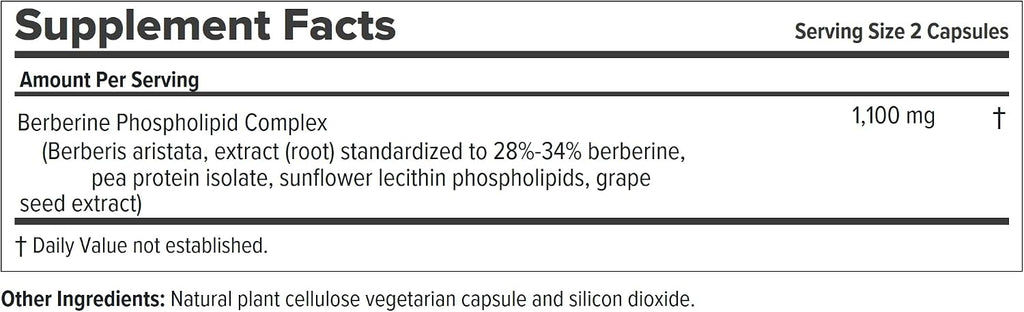 Andrew Lessman ProCaps Berberine Phospholipid Complex 30 Capsules