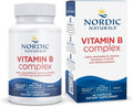 Nordic Naturals Vitamin B Complex, Energy Metabolism - 45 Capsules | 8 essential B vitamins: B1 Thiamine, B2 Riboflavin, B3 Niacin, B6, B12, B9 Folate, B7 Biotin, B5 Pantothenic Acid. Non-GMO