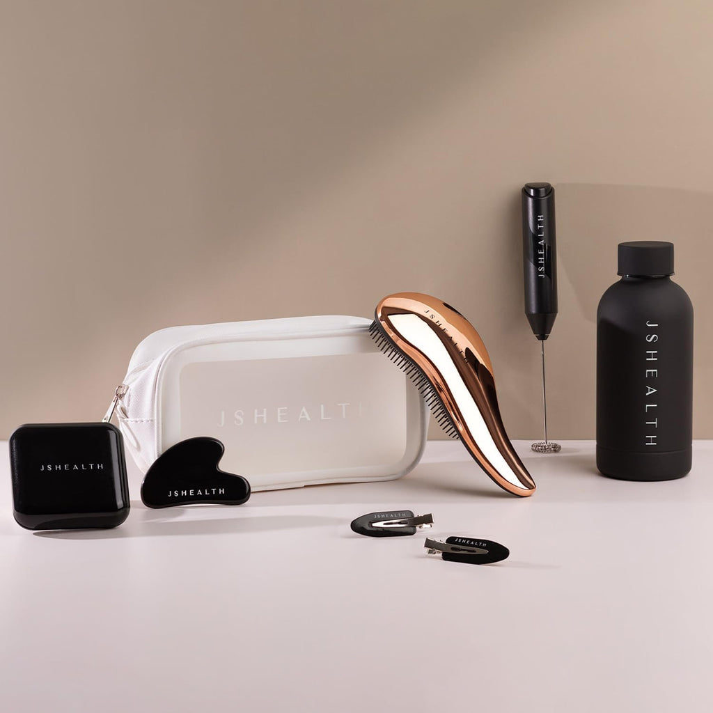 JSHealth Collagen Wizzer, Handheld Electric Whisk - Hand Frother | Effortless Mix Your Favorite Beverages, Hand Frother for Coffee & More