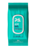 PS Afterparty Love Wipes for Adults, Aloe & Vitamin E, 30 Count, 1 Pack | Plant based, vegan & pH balanced, paraben free, sulfate free, dye free, flushable & septic safe, oversized 7 x 7.75 in