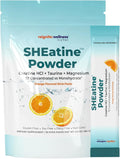 Reignite Wellness by JJ Virgin | SHEatine Powder Stick Packs | Creatine Trifecta for Powerful Aging | Creatine HCL, Taurine & Magnesium Glycinate | Orange Flavor 30 Count