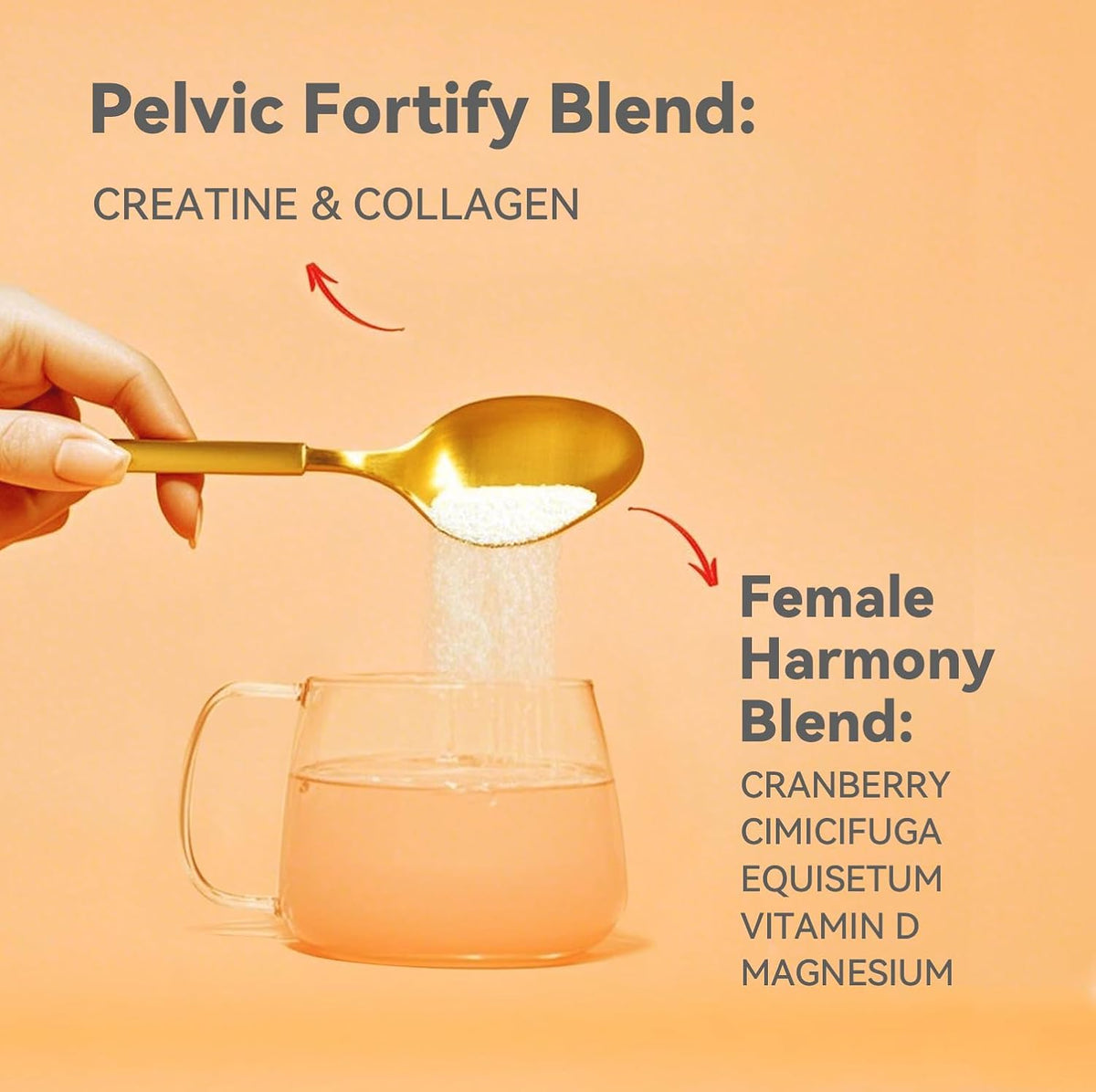 Gynable UROCollagen,Bladder Control Supplement for Women,Urinary Tract Health, Strengthen Pelvic Floor Muscles,Urinary Leakage,Female Care,with Creatine,Natural Lemon Flavored