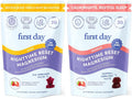 FIRST DAY Kids & Womens' Calming Magnesium Gummies (Strawberry) | Rest & Energy Bedtime Supplement | Balanced Mood | No Melatonin | Clean Label Project Verified® | Vegan, Non-GMO | 30-Day Supply