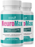 NeuroMax – Passion Flower & Marshmallow Root – 60 Ct, 2 Month Supply | Passion Flower, Marshmallow Root & California Poppy | Non-GMO, GMP Certified, Made in USA | Easy-to-take capsule