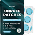 MONIER Unpuff Patches | with Dandelion & Ginger | Bloating, Water Retention | Bloating, Water Retention & Digestion, 60 Days Supply