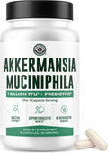 Akkermansia Muciniphila Supplement With Prebiotics, 30 Capsules | 1 Billion CFU With XOS Prebiotic - Supports Gut Health, Mirobiome Balance & Digestive Health - Gluten Free
