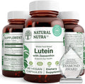 Natural Nutra Lutein & Zeaxanthin Supplement 20mg, 60 Capsules | Maintains Vision, Protects Cells in Eyes, Enhances Level of Zeaxanthin & Isomers, Supports Eye Health, Gluten-Free, Soy-Free