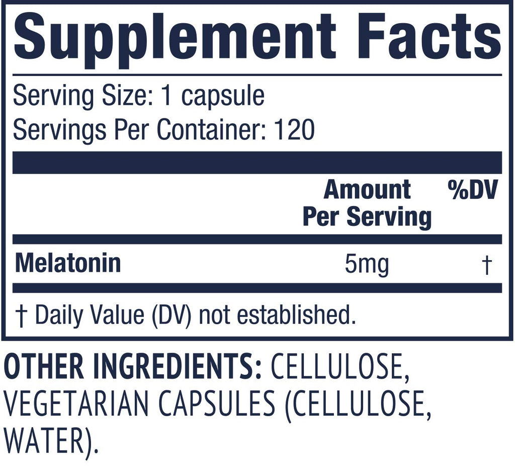 Vimergy Melatonin – Natural Sleep Aid – Sleep Supplement – Helps You Fall Asleep Faster & Stay Asleep Longer - Non-GMO, Gluten-Free, Kosher, Soy-Free, Vegan, Paleo (120 Counts)