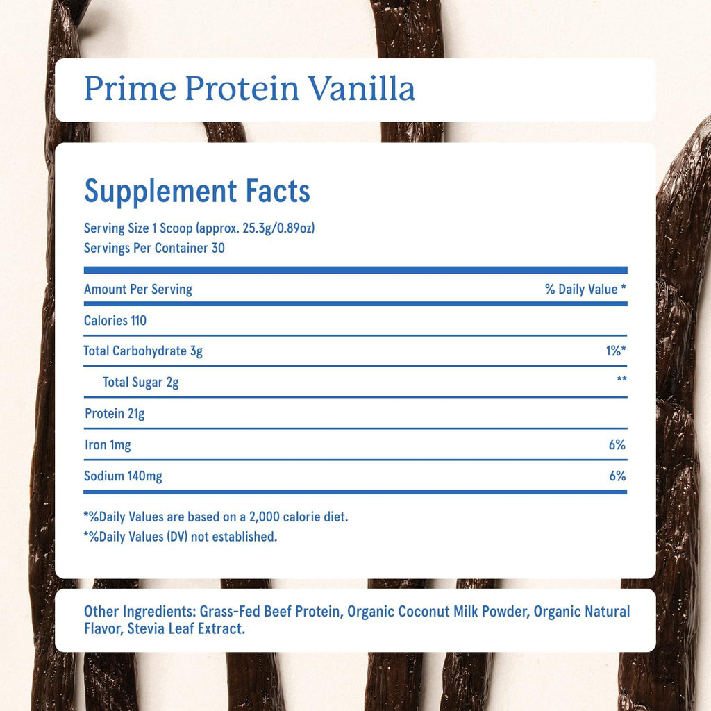 Equip Foods Prime Protein Powder Vanilla & Gold Standard Clean Coffee