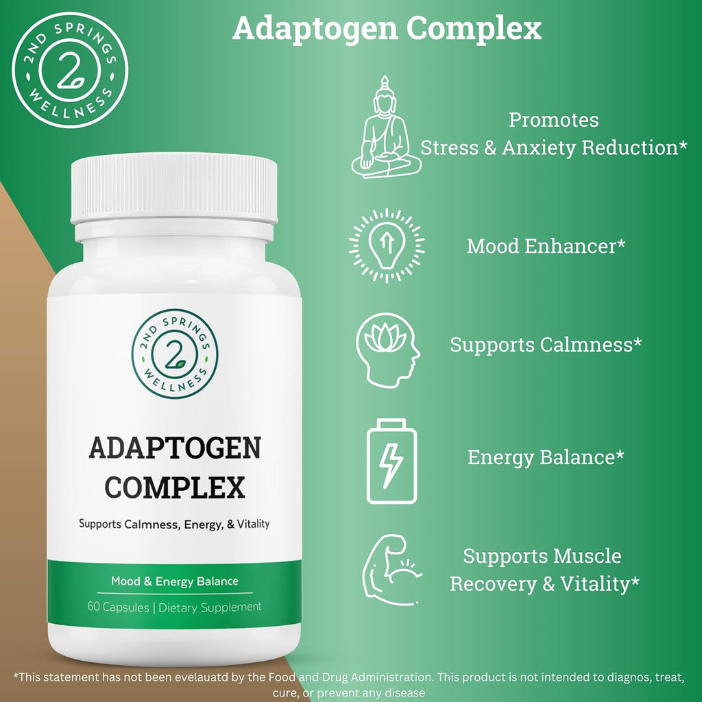 Men's Daily 7 Essentials, Sleep Well & Adaptogen Complex Bundle