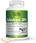 Mila Miamor Bovine Colostrum Supplement 500mg Per Capsule, 30% IgG - Gut Health, Immune Support and Digesitive Wellness - Non-GMO, Third-Party Tested, Made in USA - 60 Capsules