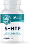 Vimergy 5-HTP, 150mg Per Serving, Vegan Capsules, 60 Servings | Promotes Healthy Mood and Sleep*, Ideal for Vital Mind and Energy, Rejuvenating formulation*, Clean Formula, Kosher