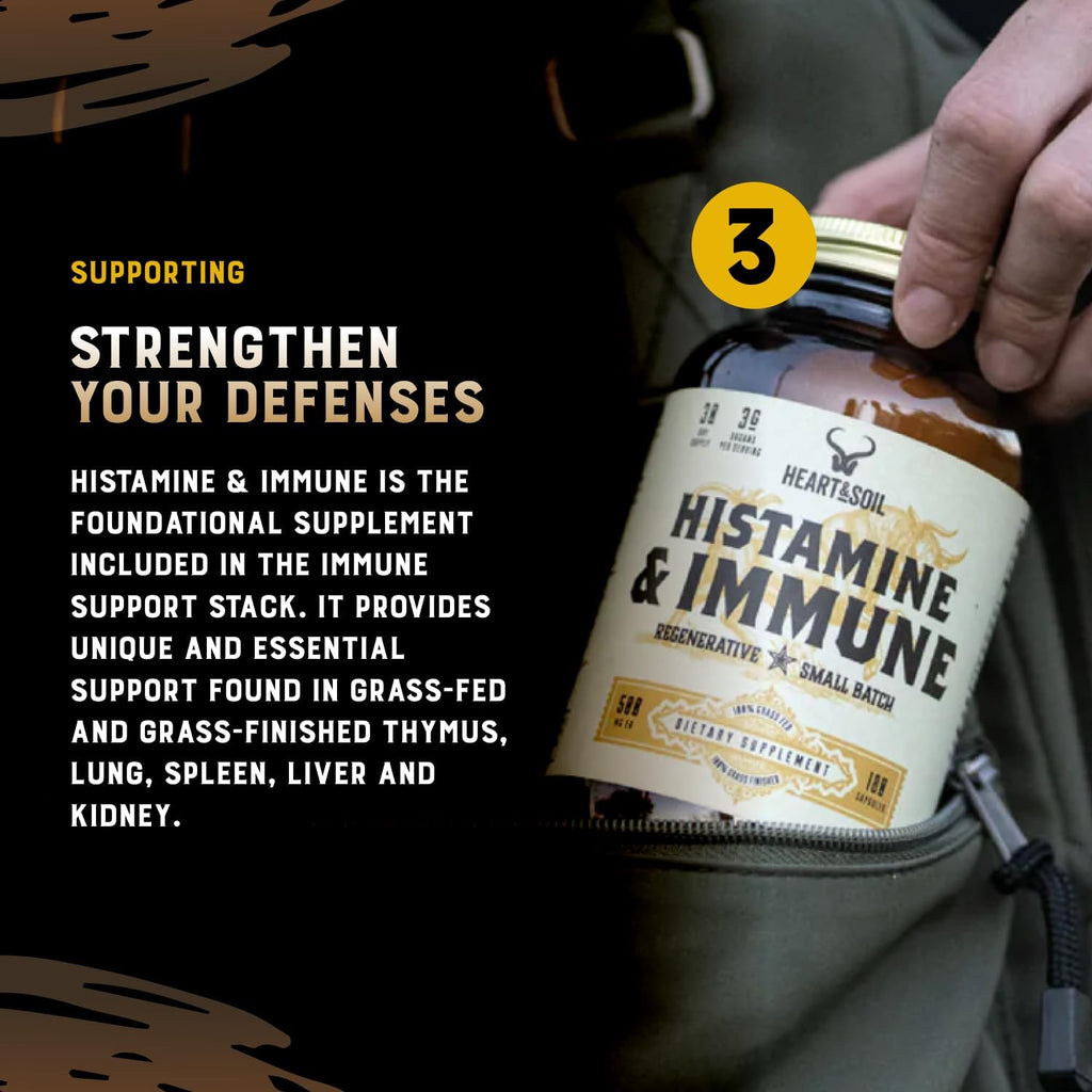 Stress Stack – Mood, Memory, Brain, Bone Marrow, Liver, and Immune Support Supplements for Cognitive and Overall Vitality