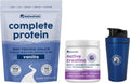 NativePath Complete Protein Vanilla and Creatine Complex Bundle with Shaker Cup