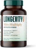 MitoMultiply – Mitochondrial Support with Glutathione, SOD, Catalase, NADH, Bacillus Subtilis – Boosts Cellular Energy, Absorption, Bioavailability – 60 Capsules