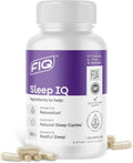Formula IQ - Sleep IQ - Sleep Aid - Magnesium Supplement with 5 mg Melatonin, Lemon Balm, & Valerian Root - 60 Capsules