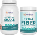 Reignite Wellness by JJ Virgin Bone Broth All-in-One Shake (Chocolate) and Extra Fiber Powder Supplement