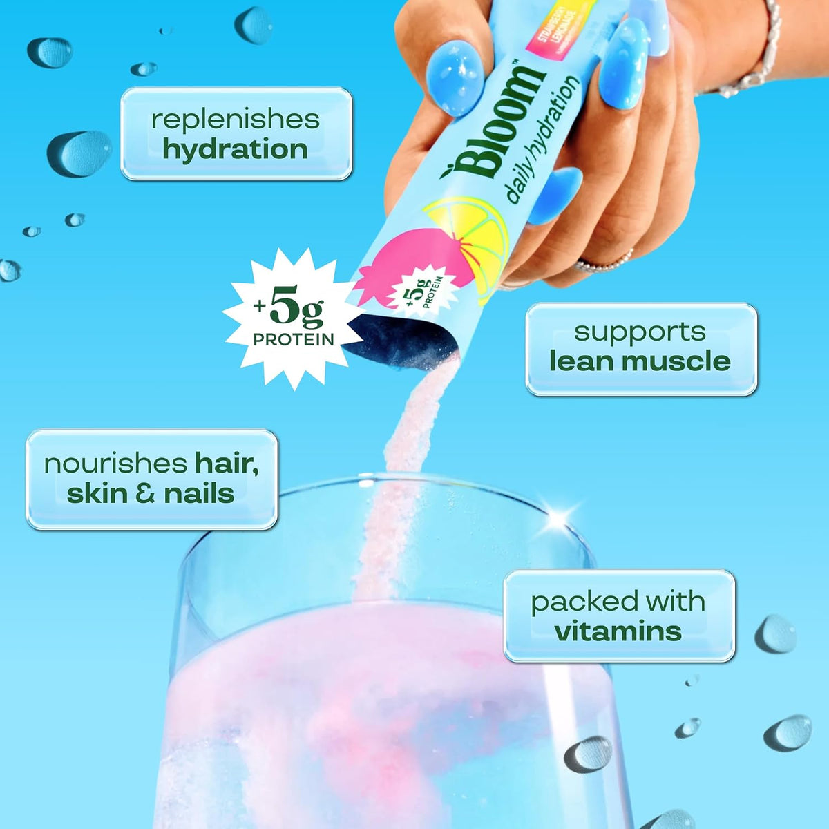 Bloom Energy Sticks Cherry Lime and Hydration Sticks Strawberry Lemonade Bundle
