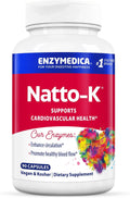 Enzymedica Natto-K Capsules, Vegan, Gluten Free, Kosher - 90 Capsules