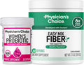 Physician's CHOICE Women's Probiotic 30 Count + Easy Mix Fiber Bundle