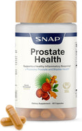 Snap Supplements Prostate Health Supplements for Men, 90 Vegan Capsules | Supports Urinary Tone and Healthy DHT Balance, Saw Palmetto for Men, Stinging Nettle, Beta-Sitosterol, Non-GMO, Gluten-Free
