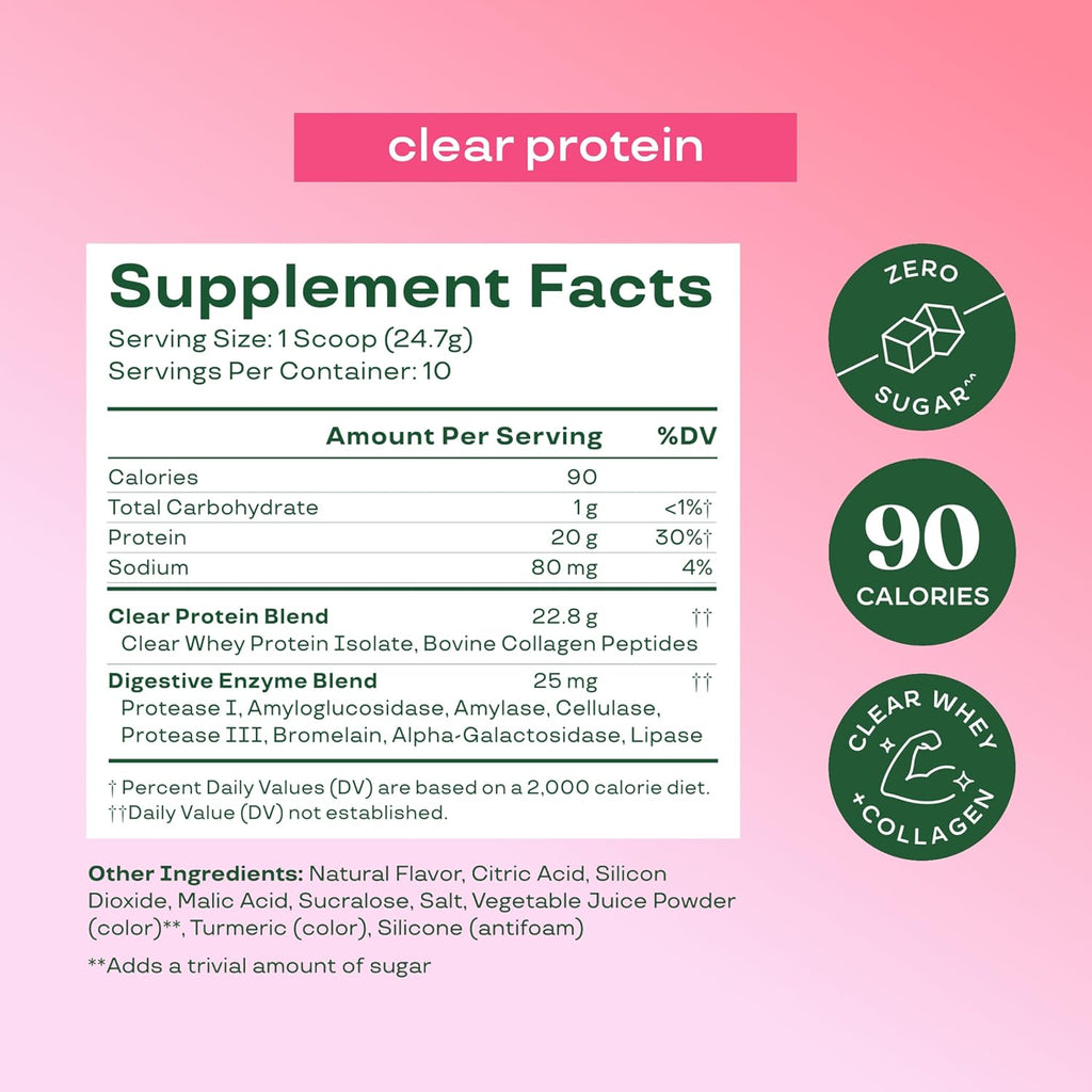 Bloom Strawberry Watermelon Clear Protein and Raspberry Lemonade Energy Packets Bundle