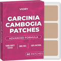 Garcinia Cambogia Patches (Pack of 60) - 100% Natural Patch for Women & Men | With B12 & Potassium, Energy, Focus & Body Support, Enhanced Formula