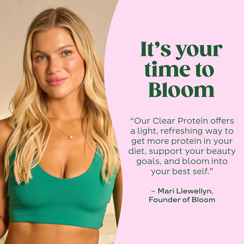 Bloom Strawberry Watermelon Clear Protein and Peach Mango Energy Packets Bundle
