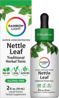 Rainbow Light Nettle Leaf Extract | 2 Fl Oz | Super Concentrated | Alcohol Free | Non-GMO and Gluten Free Herbal Supplement