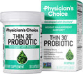 Physician's CHOICE Probiotics for Weight Management & Bloating, 30ct | 6 Probiotic Strains, Prebiotics, Cayenne, & Green Tea for Gut Health, Bloating Relief, & Weight Management for Women & Men