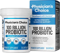 Physician's CHOICE 100 Billion Advanced Probiotic - 16 Strains + Organic Prebiotics - Digestive & Gut Health - Supports Occasional Constipation, Diarrhea, Gas & Bloating - Probiotics for Women & Men
