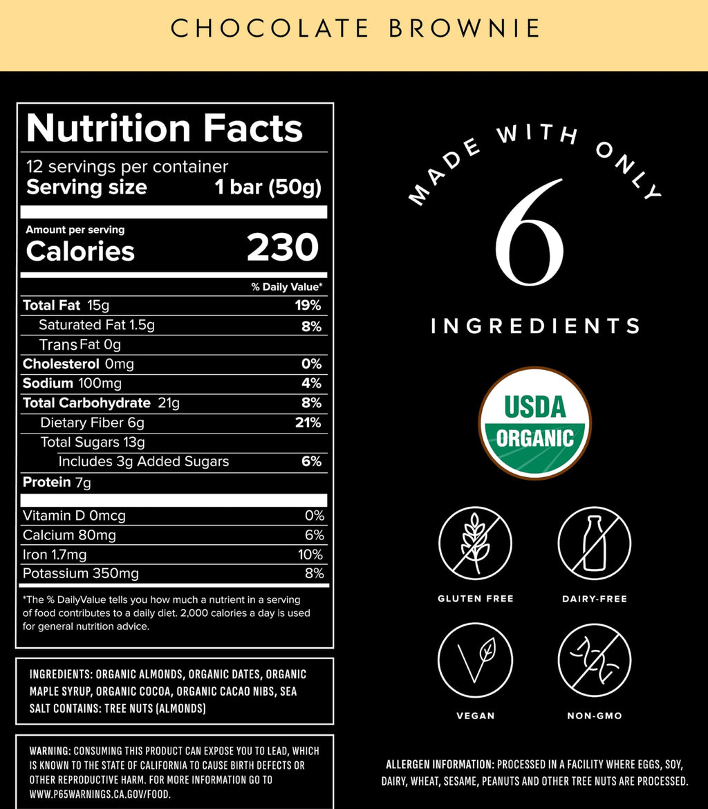 Truvani Plant Based Snack Bars | Variety | 12 Pack | Vegan | 5-8g Protein | USDA Organic and Vegan | Dairy, Soy, and Gluten Free | Individually Wrapped