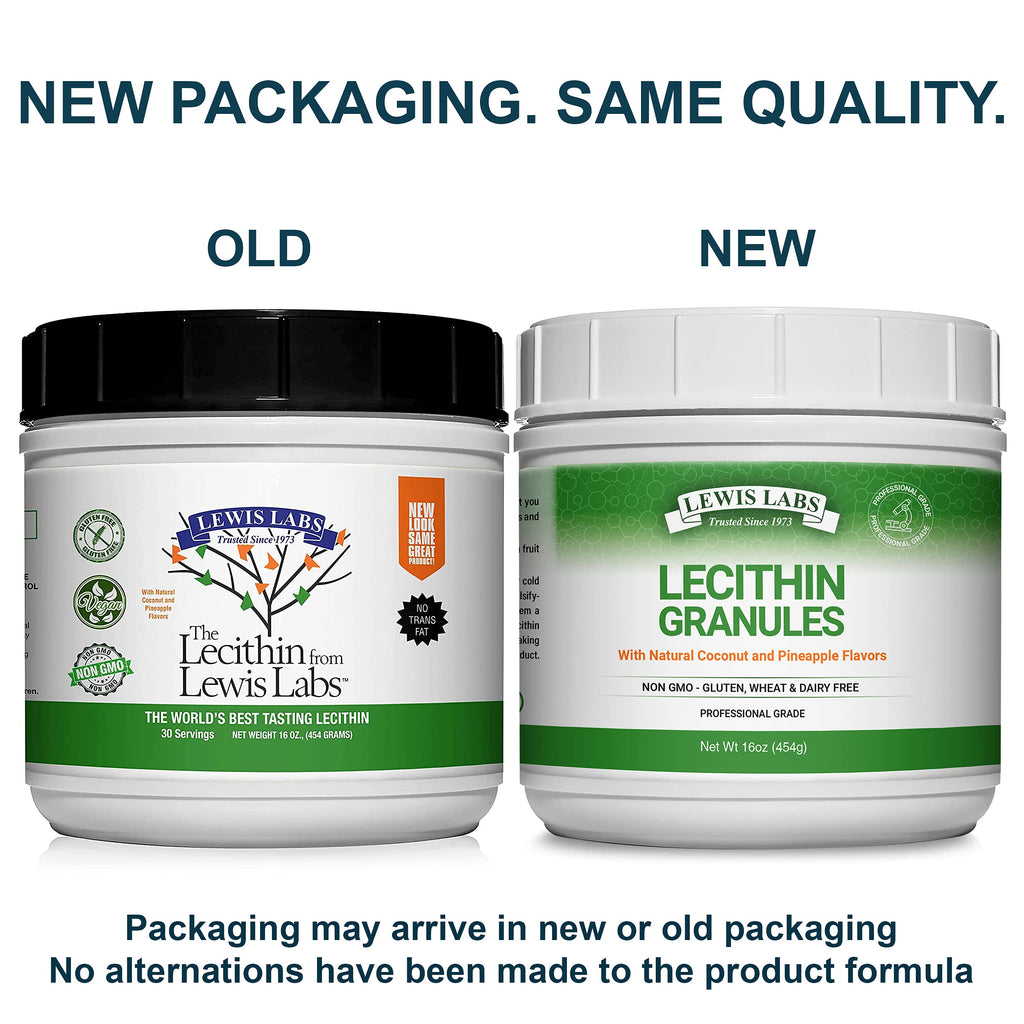 Lecithin Granules Supplement | Natural Soy Lecithin Powder is an Excellent Source of Phosphatidyl Choline | Lactation Support, Immune Function & Support Brain Health, 16 oz