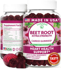 Lunakai USA Made Beet Root Gummies with 7-Antioxidant Blend - 4:1 Extract Non-GMO Vegan Beet Chews for Daily Natural Energy, Men & Women, 60ct