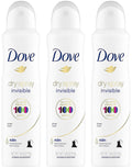 Dove Dry Spray Antiperspirant - Invisible - Sheer Fresh - Net Wt. 3.8 OZ (107 g) Per Can - Pack of 3 Cans