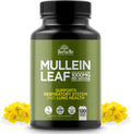 HerbaMe Mullein Leaf 1000mg, 120 Capsules - Daily Respiratory Support Supplement, Supports Breathing Comfort & Mucus Balance, Herbal Lung Support for Smokers, Men & Women - PrimeBioHealth - canada supplements