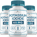 Liberty Lifestyle Potassium Iodide 120 Capsules -Thyroid Support YODO Naciente Iodine - KI Pills - Made in the USA - PrimeBioHealth - canada supplements