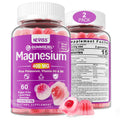 Magnesium Glycinate Gummies for Adults – 400mg Magnesium Complex w/5 Forms of Magnesium (Citrate Malate Taurate Chloride), Ashwagandha, D3 & Zinc – Sugar Free Calm Mood & Muscle Support, Vegan, 60Cts - PrimeBioHealth - canada supplements