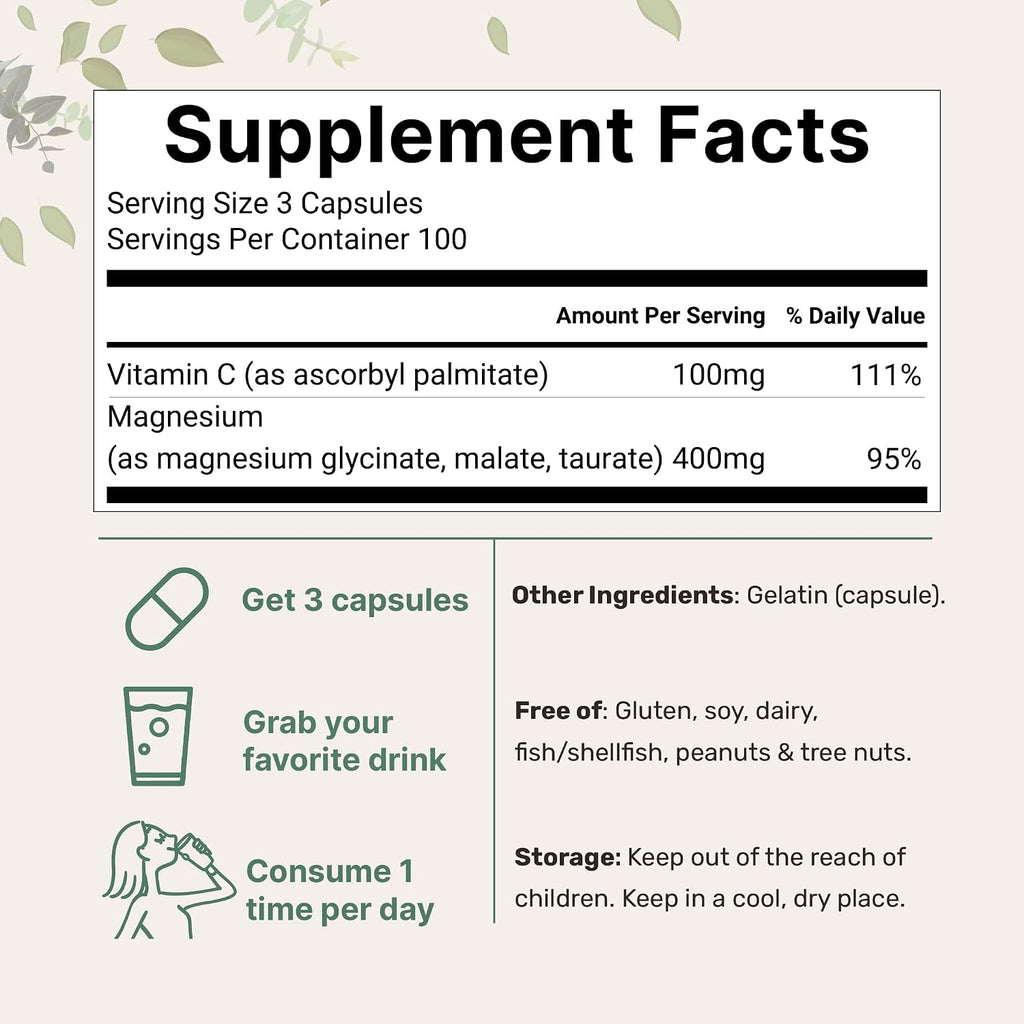 Micro Ingredients Pure Methylated B Complex & Pure Triple Magnesium 400mg Capsules | 2 Pack Bundle | Glycinate, Malate, B12, Thiamin, Fat Soluble Vitamin C, & More | Clean Ingredients Without Fillers - PrimeBioHealth - canada supplements