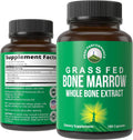 Peak Performance Grass Fed Bone Marrow - Whole Extract Supplement 180 Capsules - Superfood Pills Rich in Collagen, Vitamins, and Amino Acids - from Matrix Cartilage - Ancestral Tablets - PrimeBioHealth - canada supplements
