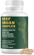Pink Stork Men's Beef Organ Complex, Bioavailable Superfoods, 30 Servings | Grass-Fed, Grass-Finished Beef Liver, Testicle, Prostate + Bone Marrow | Supports Energy, Vitality + Men's Health - PrimeBioHealth - canada supplements