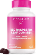 Pink Stork Red Raspberry Leaf Gummies for Labor Prep, 60 Count | Evening Primrose Oil + Black Cohosh, Pregnancy + Postpartum Mood Essentials, Vegan, Non-GMO - PrimeBioHealth - canada supplements