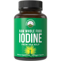 Raw Whole Food Iodine Supplement from Organic Kelp (Ascophyllum Nodosum) by Peak Performance. Potassium Iodide Support Tablets. for Metabolism, Energy, and Immune. 60 Vegan Capsules, Pills - PrimeBioHealth - canada supplements