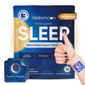 Wellamoon Original Sleep Patches for Adults Extra Strength | Easy-to-Apply Sleep Patch with Melatonin & Valerian | Relax & Wake Up Refreshed | Long-Lasting Night Comfort for Men & Women | 28 Patches - PrimeBioHealth - canada supplements